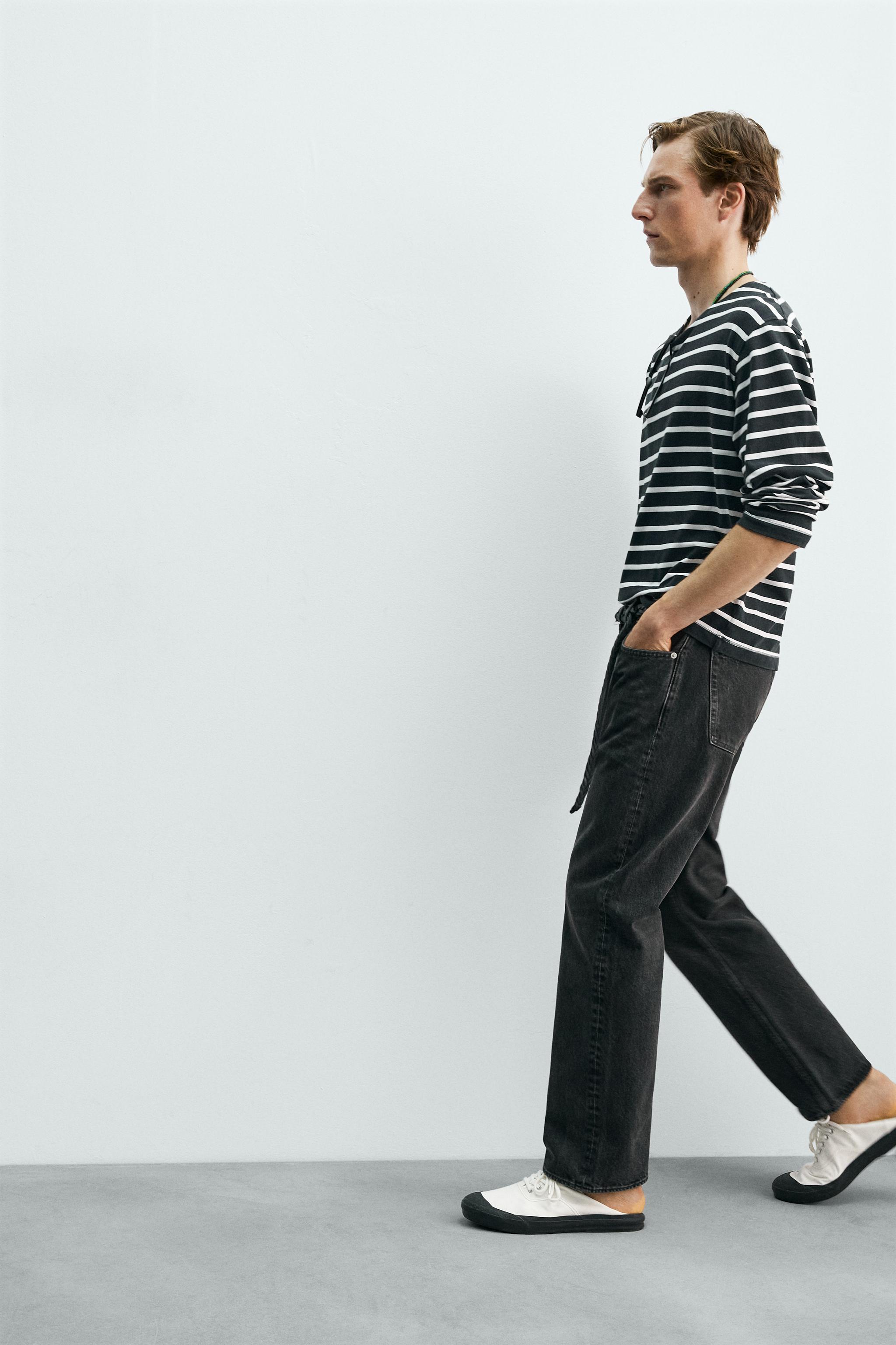 AARON LEVINE X ZARA STRAIGHT FIT BOOTCUT JEANS